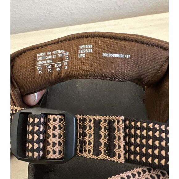 Nike DJ6604-002 Men’s Sz 11 Oneonta Sandals Black/Med. Brown - Picture 5 of 10